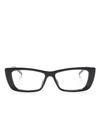 Gucci cat eye-frame glasses - Black