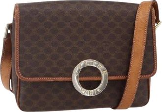 Celine Pre-owned Cross Body Bags, female, Brown, Size: ONE SIZE Pre-owned Vintage Cross Body Bag