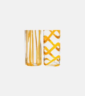 NasonMoretti Cyrcus set of 2 highball glasses