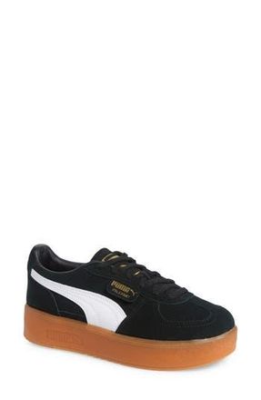 Puma Palermo Elevata Platform Sneaker in Puma Black-Gum at Nordstrom Rack, Size 9.5