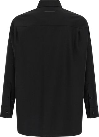 Maison Margiela Mens Black Polyester Blouse