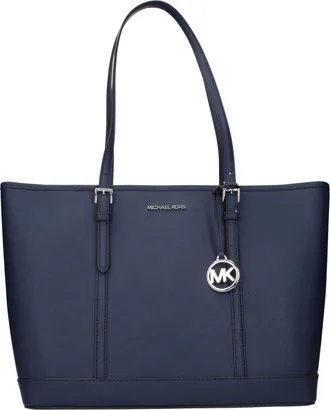 Michael Kors Blue Leather Shoulder Womens Bag