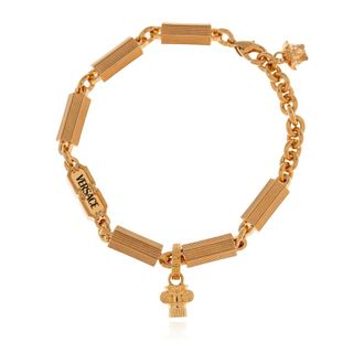 Versace Bracelets, male, Yellow, Size: ONE SIZE Column Bracelet