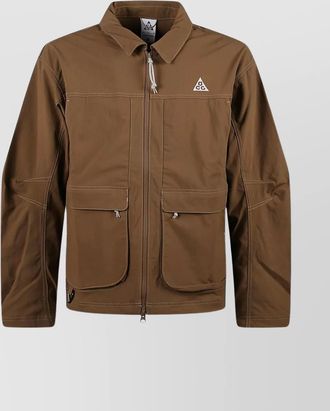 Nike summit acg long sleeve collared overshirt