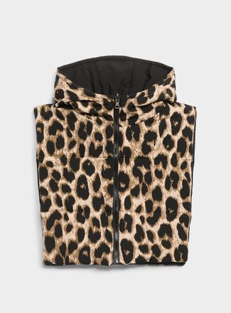 Simons Womens Quilted bib-hood