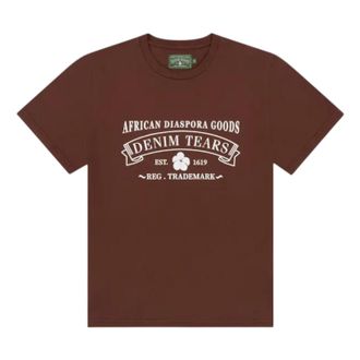 Denim Tears ADG T-Shirt Brown SS25TSS0531916