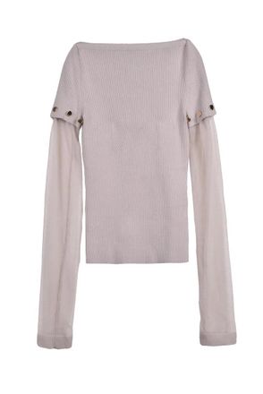 Sportmax Under-Jacket Top - Beige