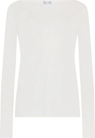 Wolford Pure Top Lange Mouwen - Dames - Longsleeves - Wit - S - Wol - Tops