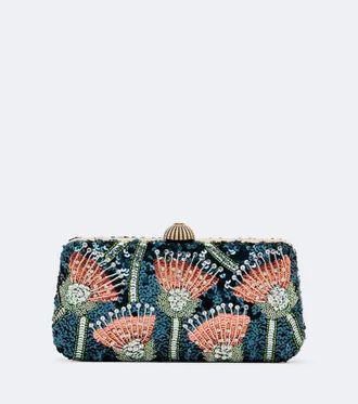 Valentino Garavani Clutch Carry Secrets adornado