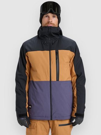 Quiksilver Sycamore Block 20K Jacke braun