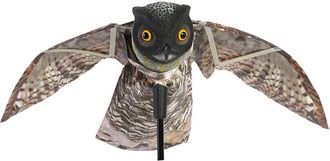 OEM Se&ntilde;uelo De B&uacute;ho Con Alas M&oacute;viles - Repelente De Aves - Tama&ntilde;o 100 X 66 Cm - Material Pe Para Uso En Exteriores