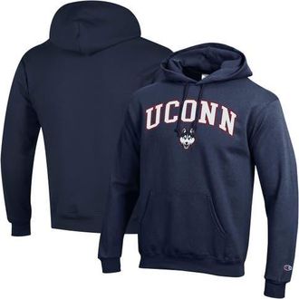 Champion Mens Champion Navy UConn Huskies Arched Logo Fleece Pullover Hoodie at Nordstrom, Size Xx-Large