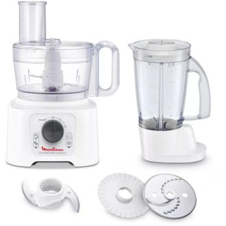 Moulinex Fp542111 Double Force Compact Blanco 2,2l