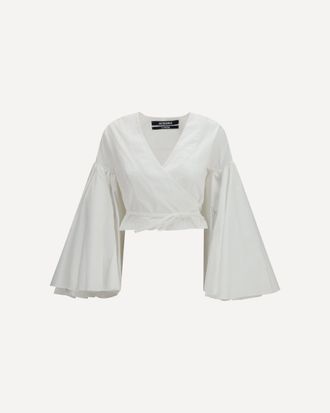 Jacquemus Paysan wrap Top Female 38