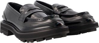 Alexander McQueen Womens Leather Loafers (Authentic Pre-Loved)
