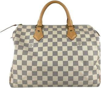 Louis Vuitton Pre-owned Handbags, female, Multicolor, Size: ONE SIZE Pre-owned Damier Azur Handbag