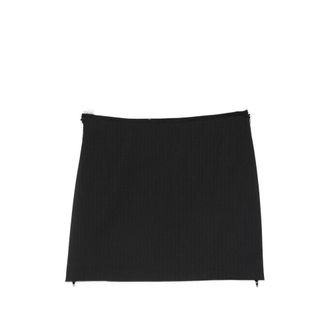 Paloma Wool Lumieti Pinstripe-pattern Zip-detail Mini Skirt