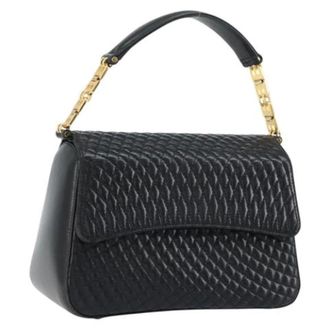 Bally Pre-owned Leren Handtas - Dames - Pre-owned - Zwart - Maat: ONE Size Leer