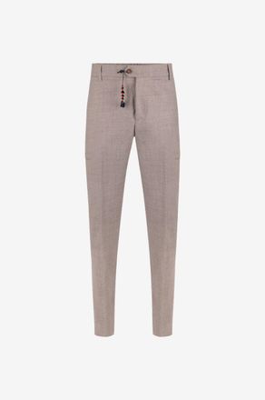 Marco Pescarolo Slim-Fit-Hose aus Schurwolle Metis
