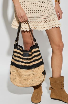 Isabel Marant Shoulder Bag Bayia, Womens, Beige