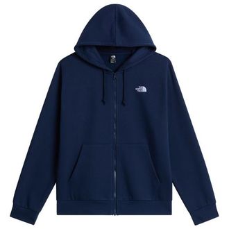 The North Face Evolution Simple Dome Regular Full Zip Hoodie f&uuml;r Herren | blau