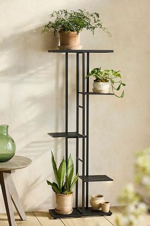 Terrain 4-Tier Iron Plant Stand