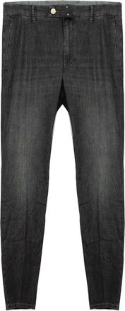 Incotex Slim-fit Jeans - Heren - Slim Fit Jeans - Zwart - W30 - Katoen - Jeans