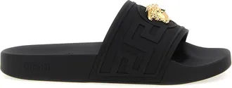 Versace La Medusa Sandali Nero-Uomo