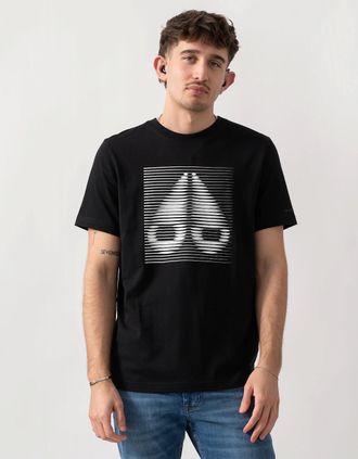Moose Knuckles Mens Moose Knuckles Raydaze Mens T-Shirt - Black 292 - Size: 38