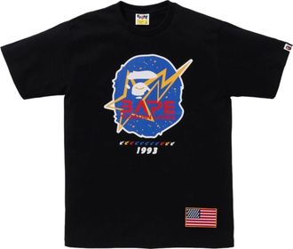 A Bathing Ape Space Ape Head Tee Black 1K70-110-016-BLACK