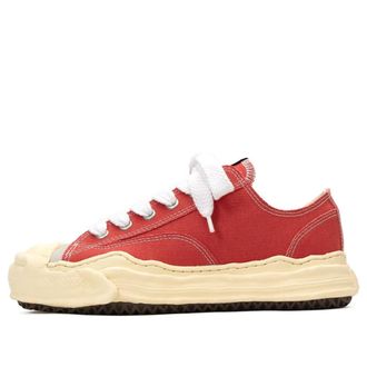 Miharayasuhiro HANK VL OG Sole Canvas Low-top Sneaker Orange A09FW734-ORG