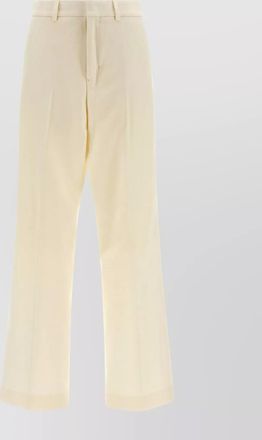 Ami virgin wool wide-leg tailored trousers