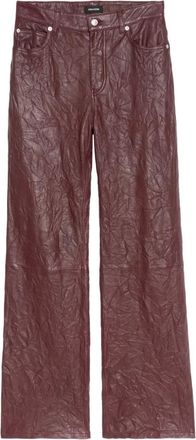 Zadig&Voltaire Pantaloni in pelle - Marrone