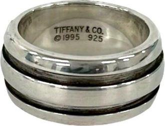 Tiffany & Co. Silver Silver 925 Band Ring (Pre-Owned)
