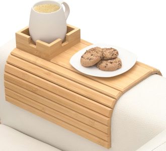 OEM Bandeja Para Reposabrazos De Sof&aacute;, Portavasos Para Sof&aacute;, Organizador De Mesa Antideslizante Para Reposabrazos Para Bebidas, Tel&eacute;fono M&oacute;vil, Mando A Di