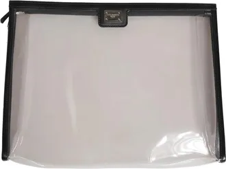 Dolce & Gabbana Pouch Bag - Dames - Clutches - Grijs - ONE Size - Leer - Tassen