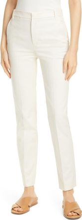 Vince Slim Mid-Rise Trousers in Pampas at Nordstrom Rack, Size 16
