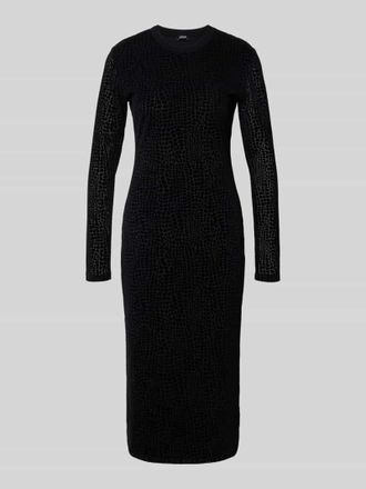 Joop Midikleid mit Rundhalsausschnitt Modell DEBRA in Black, Größe 34