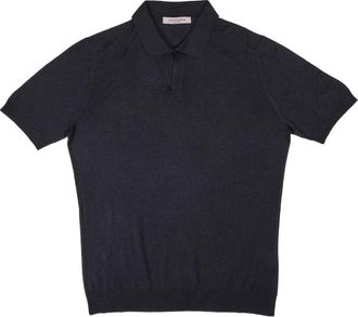 La Fileria Blauwe Skipper Polo Shirt - Heren - Polos - Blauw - 4XL - Tops