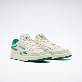 Reebok Mens Club C Revenge Vintage In Chalk/Pap/Glegrn M