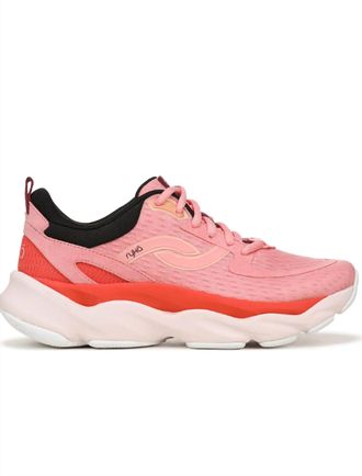 Ryk&auml; Womens Rezorb Max Walking Shoe In Melon Pink