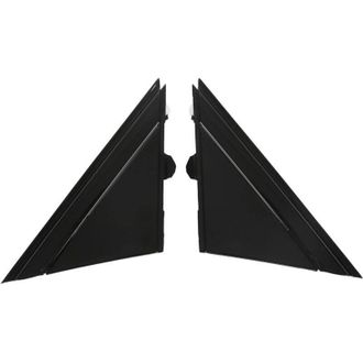 OEM Cubierta De Bandera Para Espejo Retrovisor 1sh17kx7aa, Embellecedor De Placa Triangular De Repuesto Izquierdo Y Derecho Para Fiat 500 2012-2017, Negro
