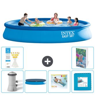 Intex Piscina Easy Set Redonda - 457x84 Cm - 7-piezas S303
