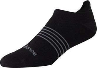 New Balance Unisex Pro Run Tab Socks 1 Pair in Green Nylon, size X-Large