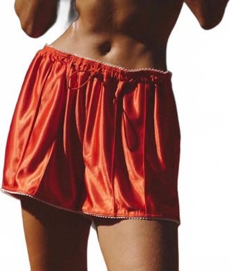 Free People Roll With It Short In Flame