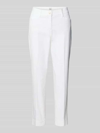 Brax Brax Straight Fit Stoffhose mit Lyocell-Anteil Modell Mara in Weiss, Gr&ouml;&szlig;e 32