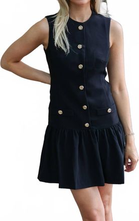 Amanda Uprichard Oaklyn Mini Dress In Black