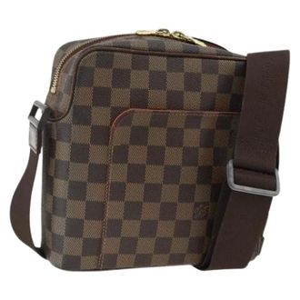 Louis Vuitton Pre-owned Cross Body Bags, female, Brown, Size: ONE SIZE Pre-owned Olaf PM Shoulder Bag
