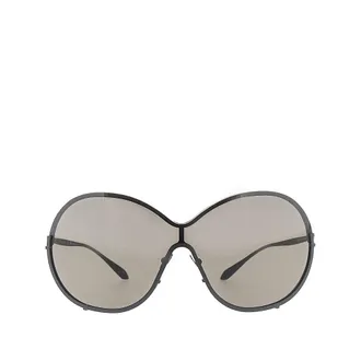 Alaia Oversized metal sunglasses Woman One Size
