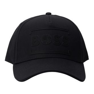 HUGO BOSS Pet met Klep - Heren - Petten - Zwart - ONE Size - Katoen - Accessoires